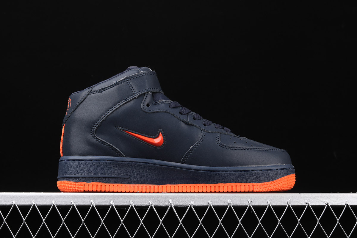 air force 1 mid nyc obsidian orange