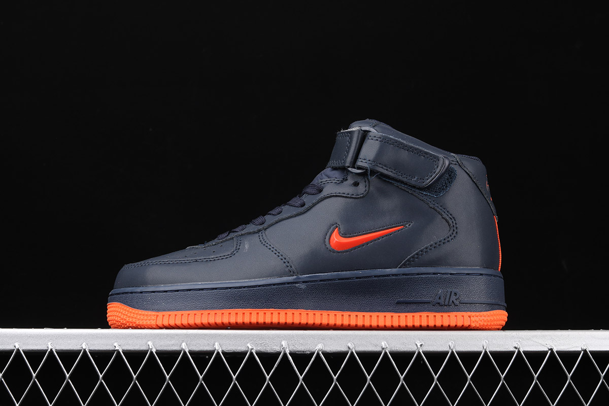 air force 1 mid nyc obsidian orange