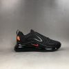 air max 720 black hyper crimson