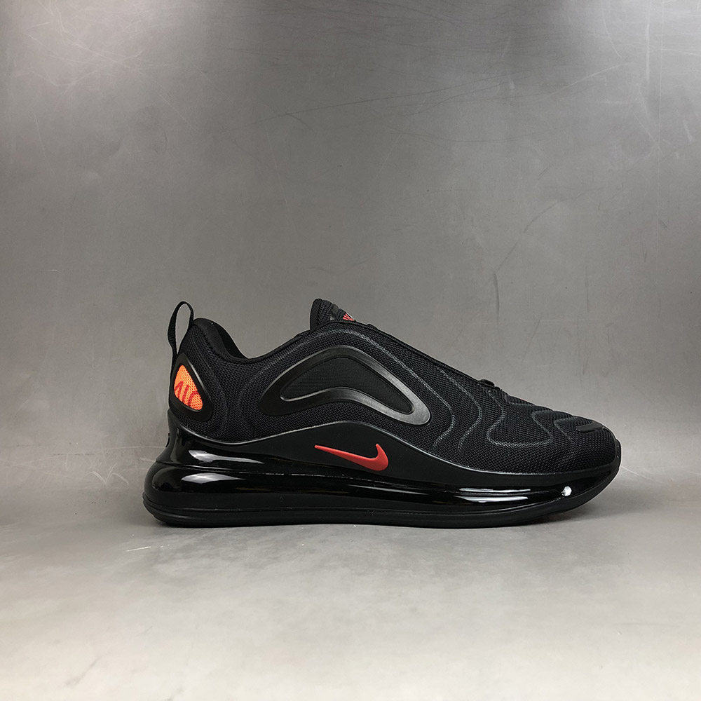 black and red nike 720