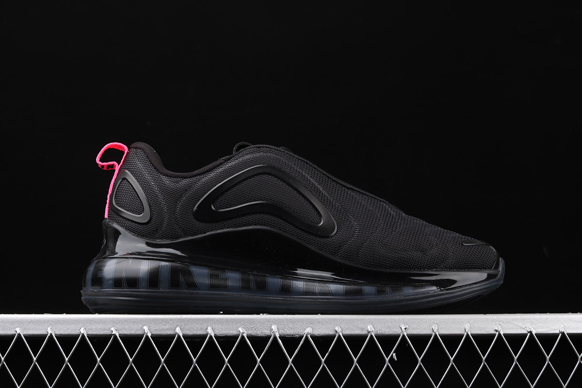 nike air max 720 black green pink