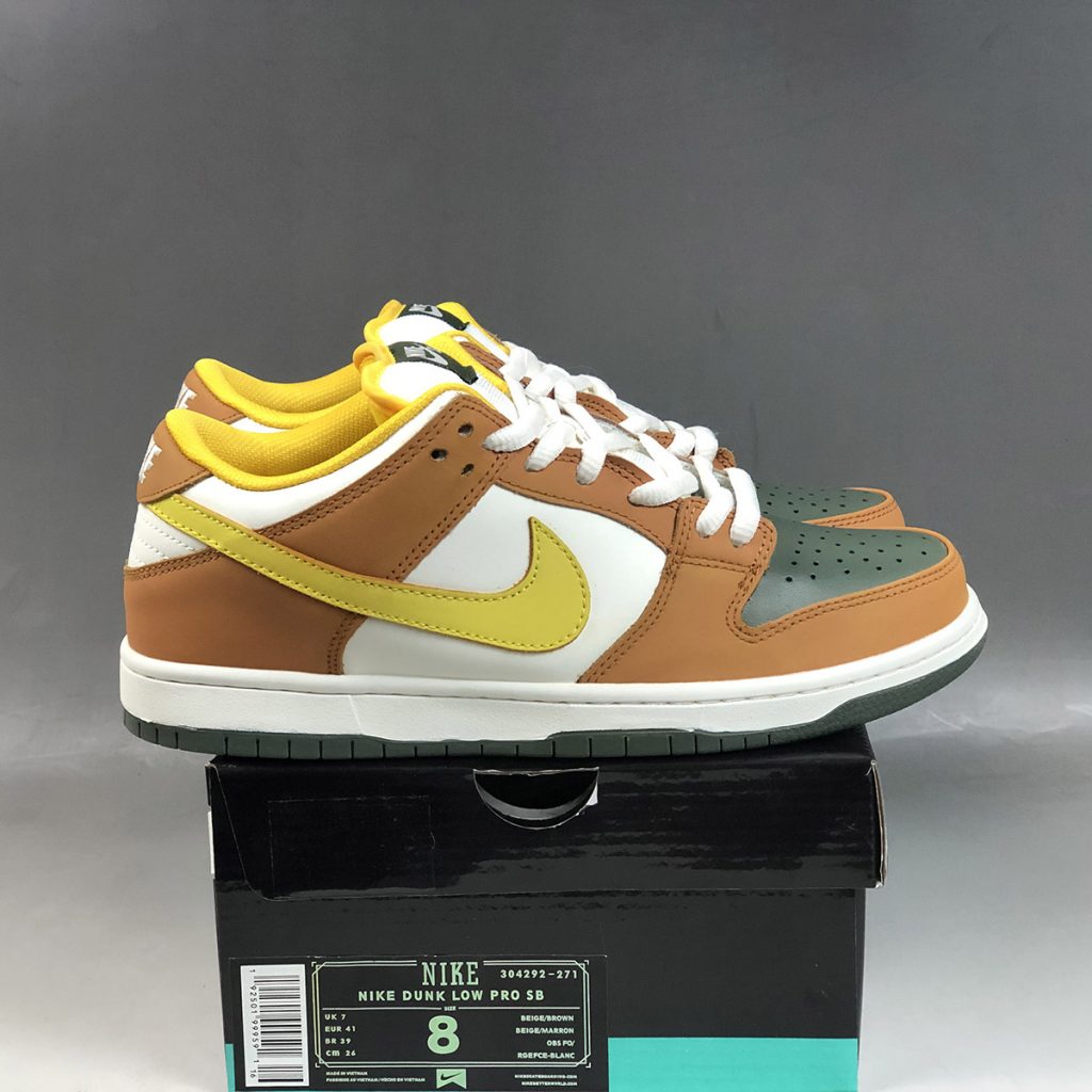 nike dunk yellow pulse