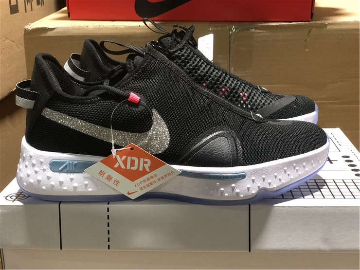 nike pg black and white