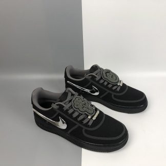 Travis Scott x Nike Air Force 1 Low Black For Sale â The Sole Line