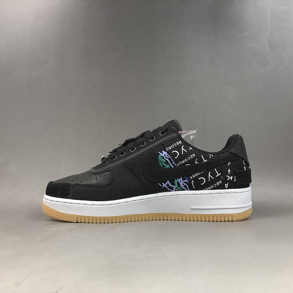 travis scott black air force 1