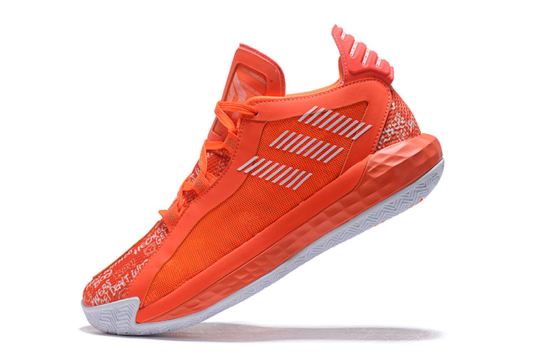 adidas dame 6 solar red