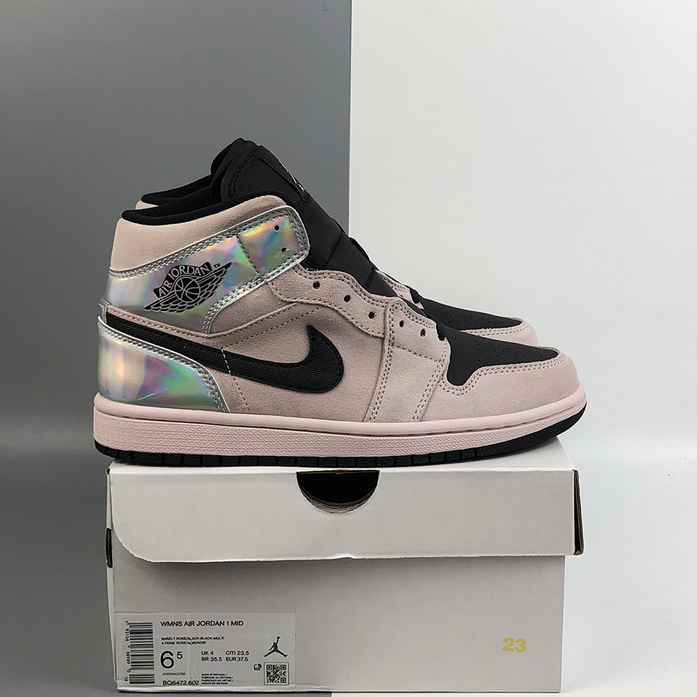 jordan wmns air jordan 1 mid iridescent