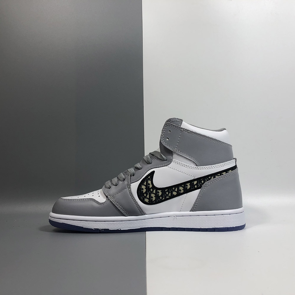 jordan 1 grey black and white