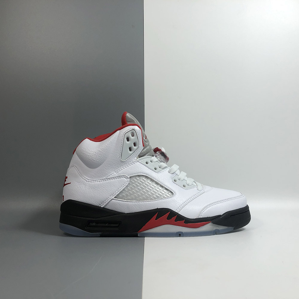 Air Jordan 5 “Fire Red” 3M Silver 