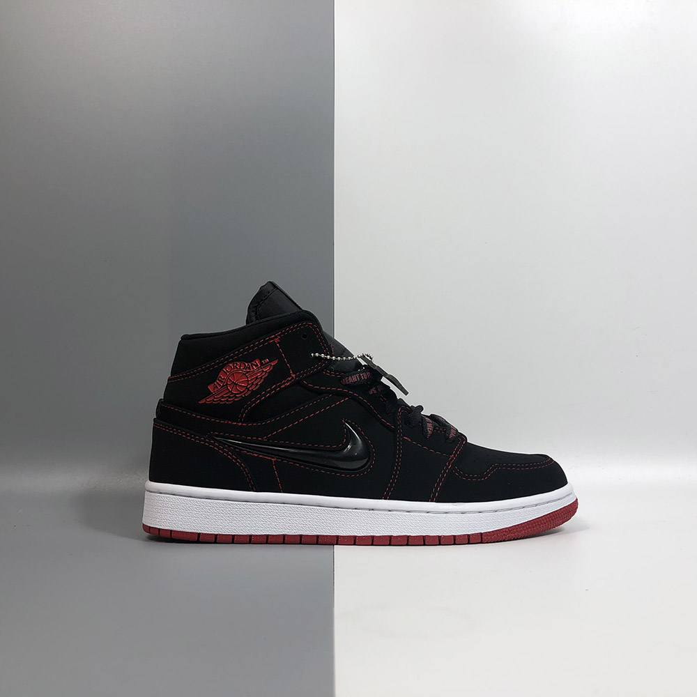 jordan logo black and red