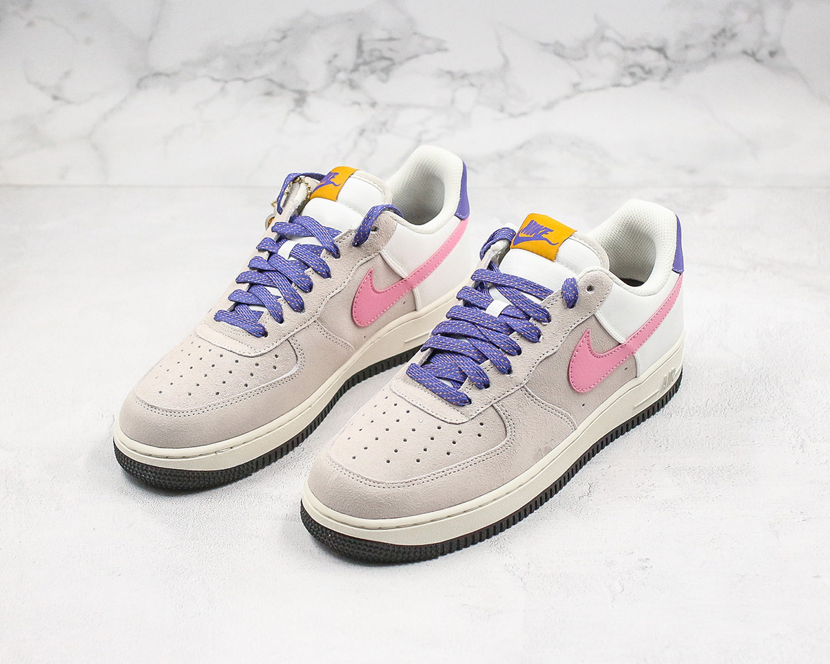 nike air force 1 purple and orange