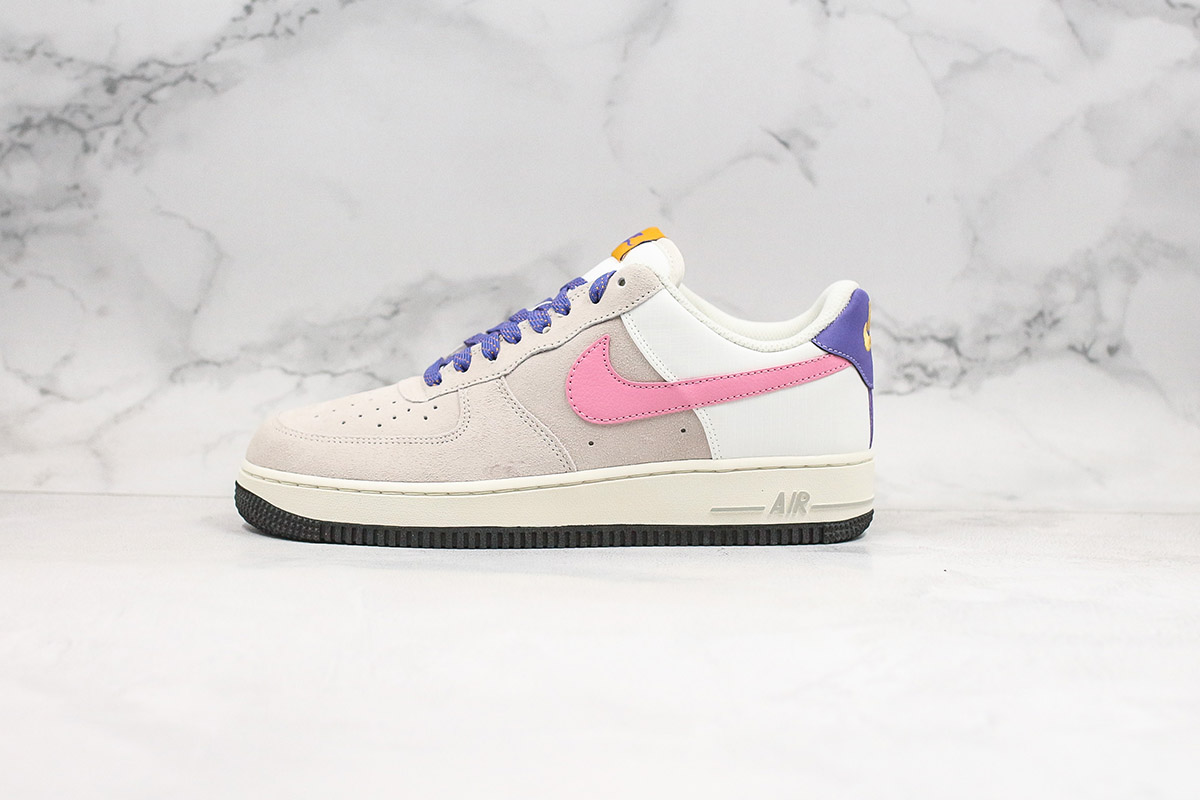 nike air force 1 beige pink