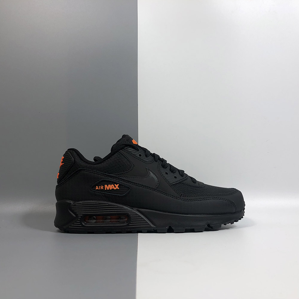 nike air max black and orange