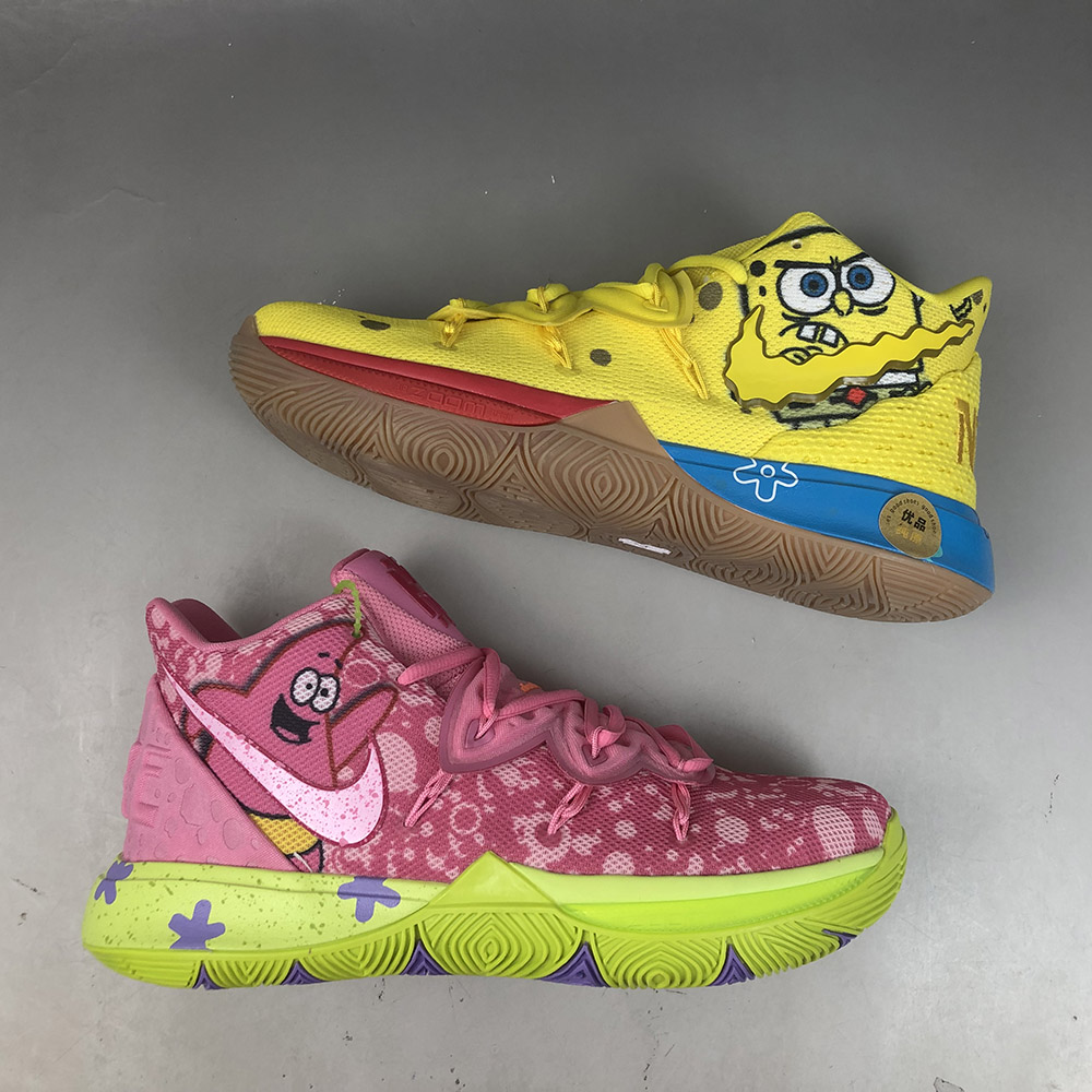 SALE Spongebob X Nike Kyrie 5 Gary the Snail Premium