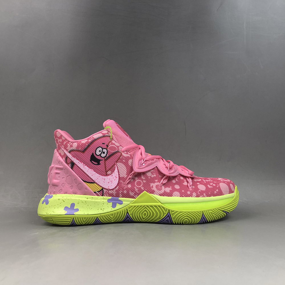 Kyrie 5 Spongebob Deadstock UK 9.5 Message with any