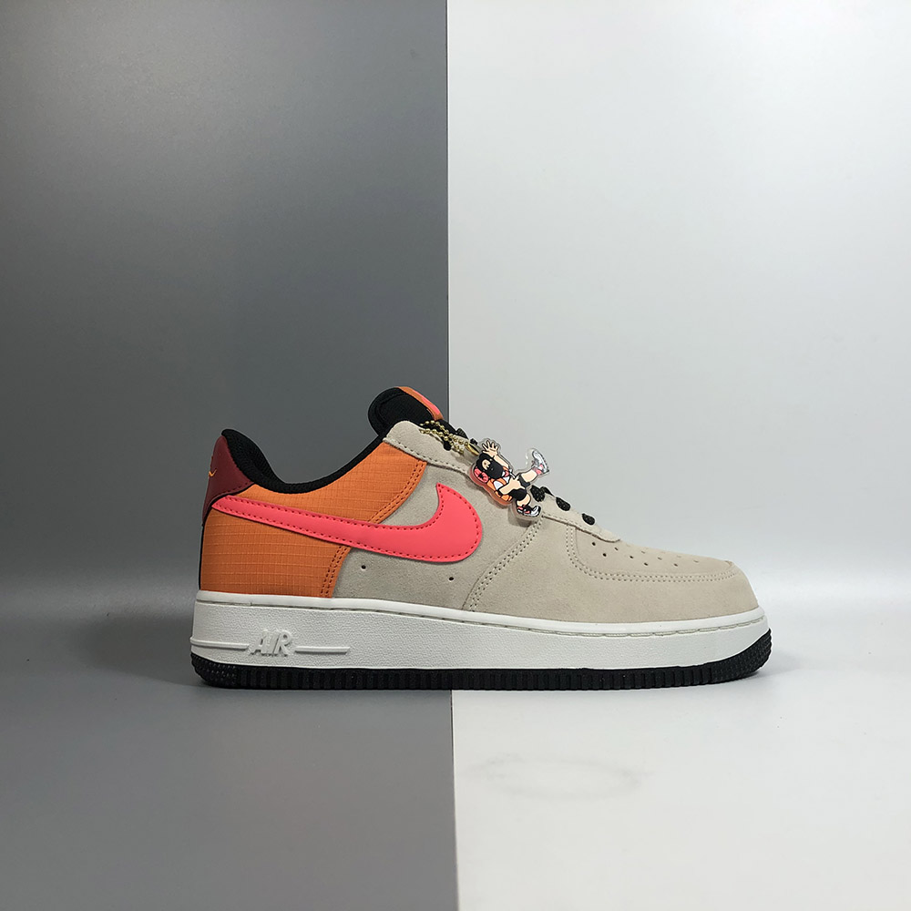 nike air force 1 light brown