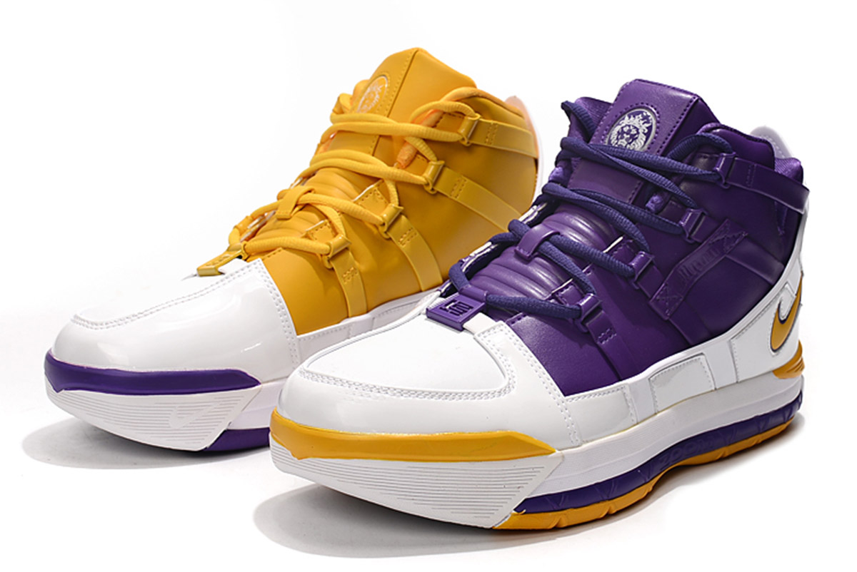 nike lebron 3 lakers