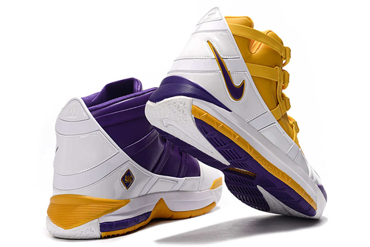 nike zoom lebron 3 lakers