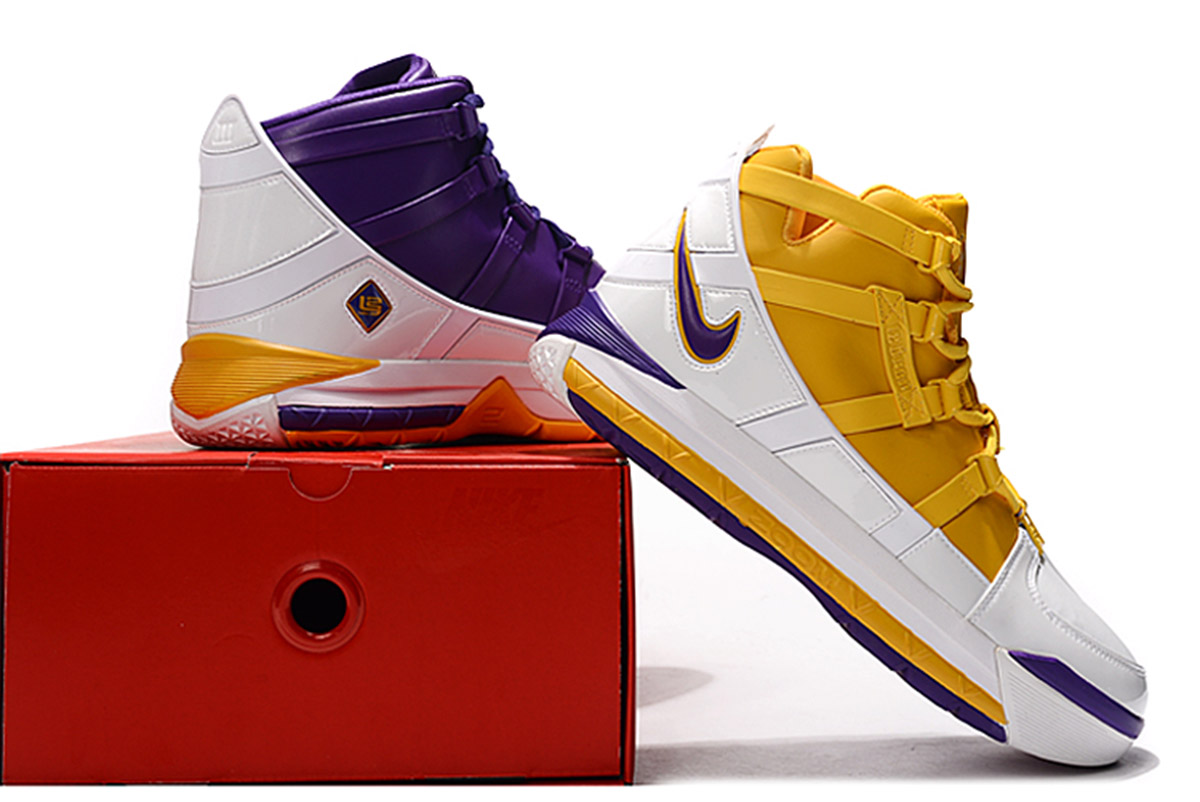 nike zoom lebron 3 lakers