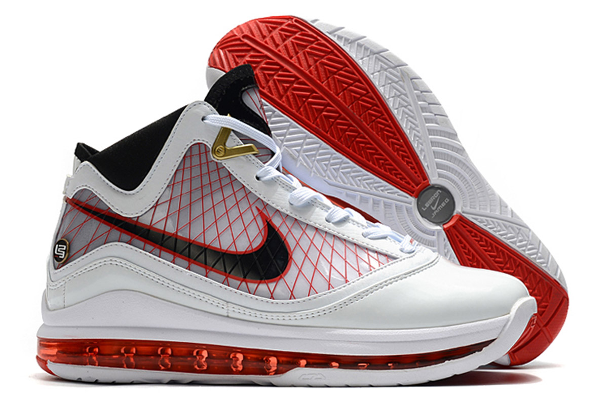lebron 7 white red