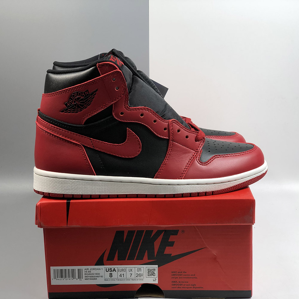 85 varsity red jordan 1