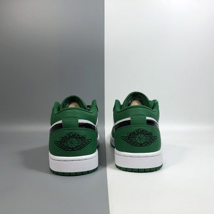 Air Jordan 1 Low Pine Green Black White For Sale Fitforhealth