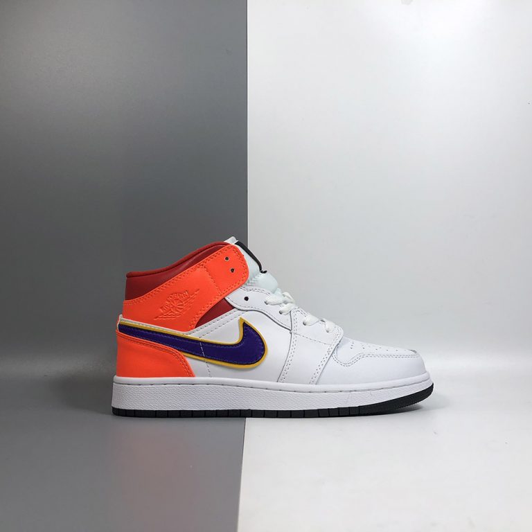 white court purple teal jordan 1