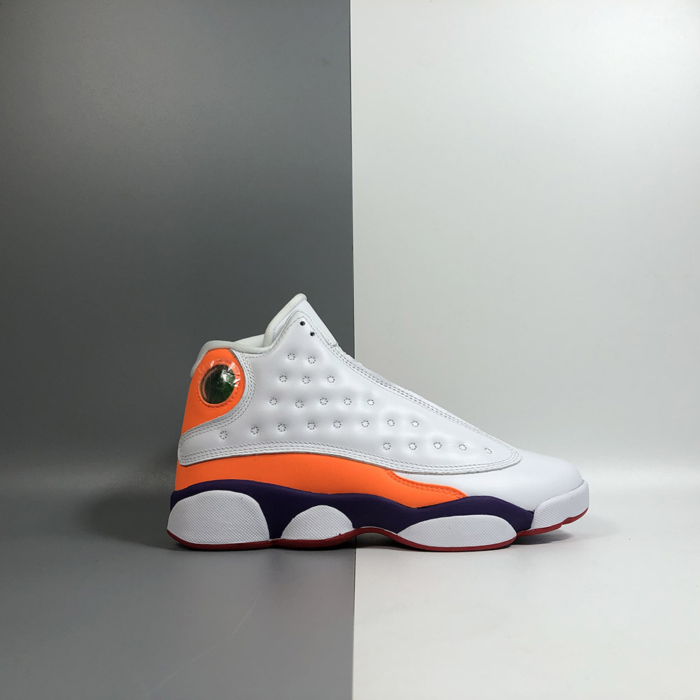 air jordan 13 retro playground white orange multicolor