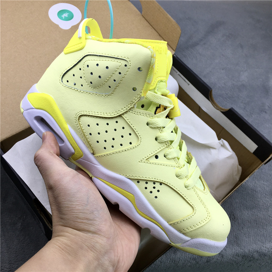 air jordan 6 retro yellow