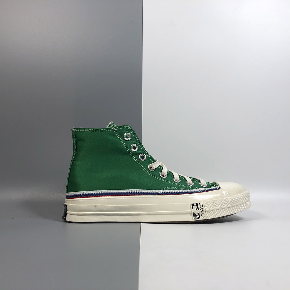 green and gold converse