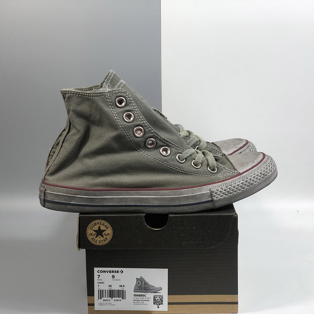 converse smoked canvas high top