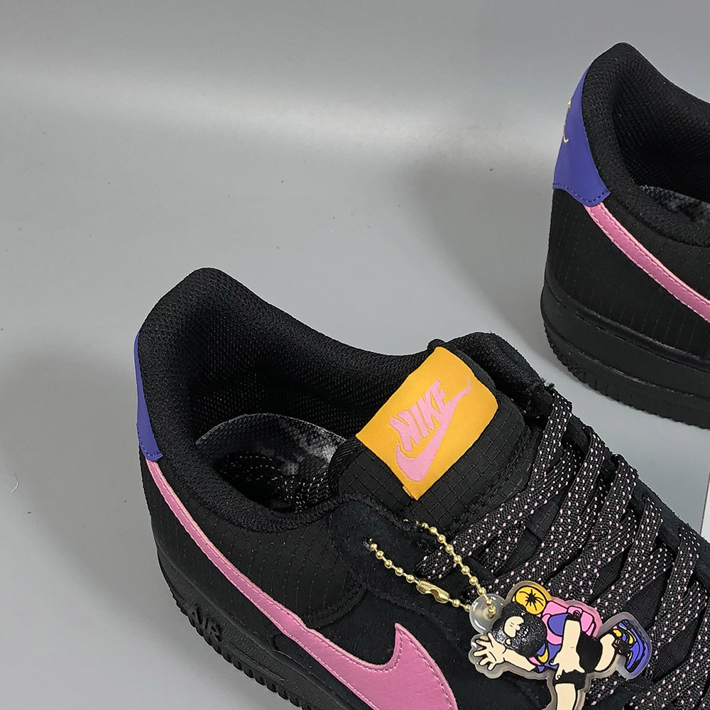 black pink air forces