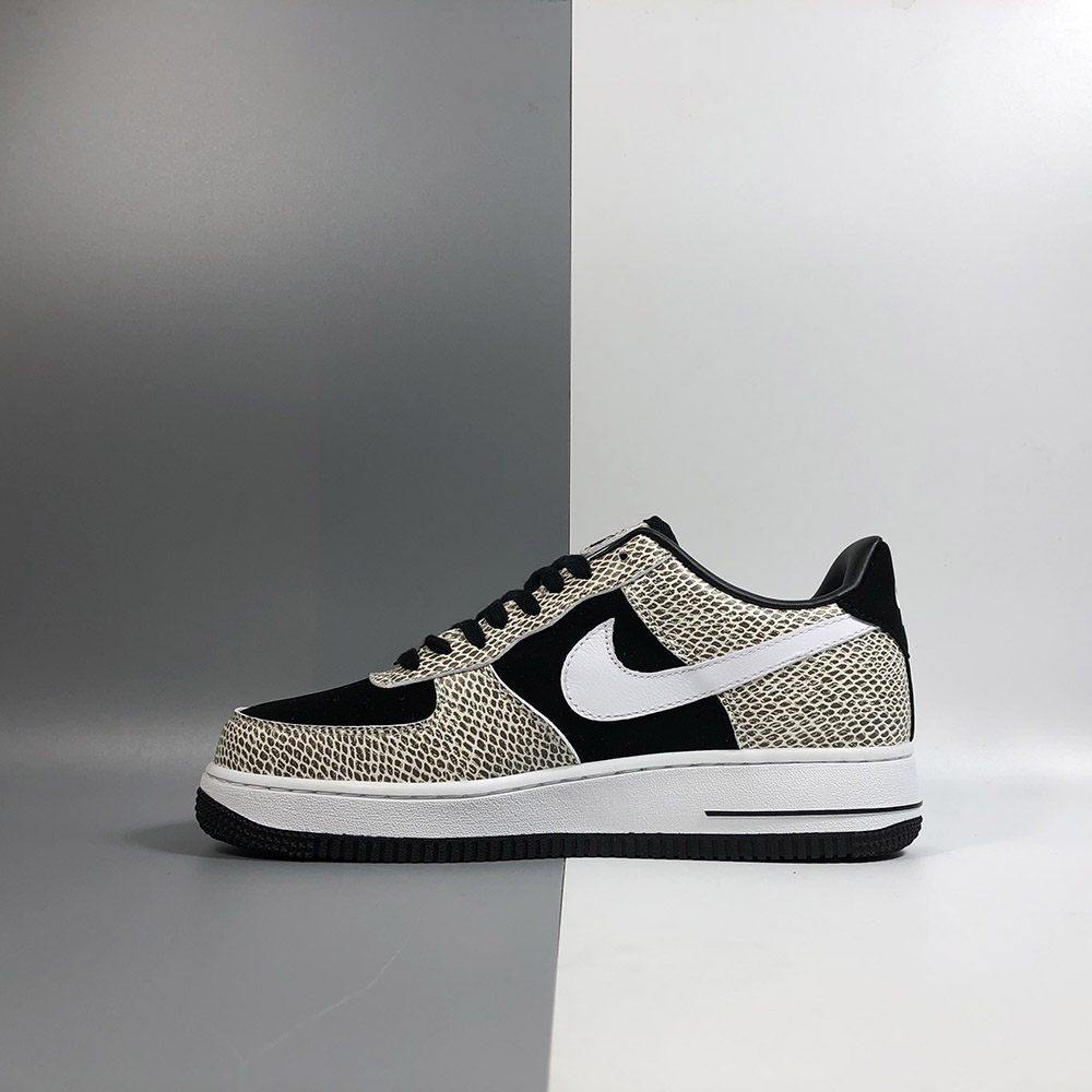 Nike-Air-Force-1-Low-Snakeskin-Cocoa-Black-White-For-Sale-1