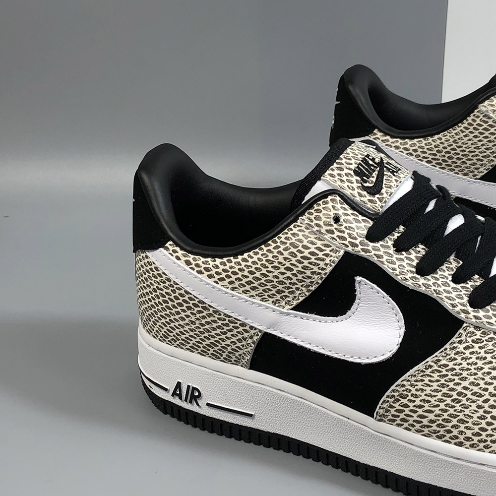 Nike-Air-Force-1-Low-Snakeskin-Cocoa-Black-White-For-Sale-5