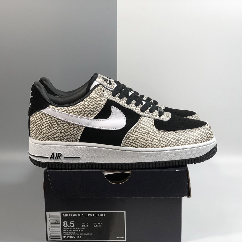 nike air force 1 low snakeskin mens