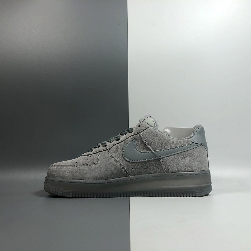 Nike Air Force 1 Low Grey Suede For Sale – The Sole Line