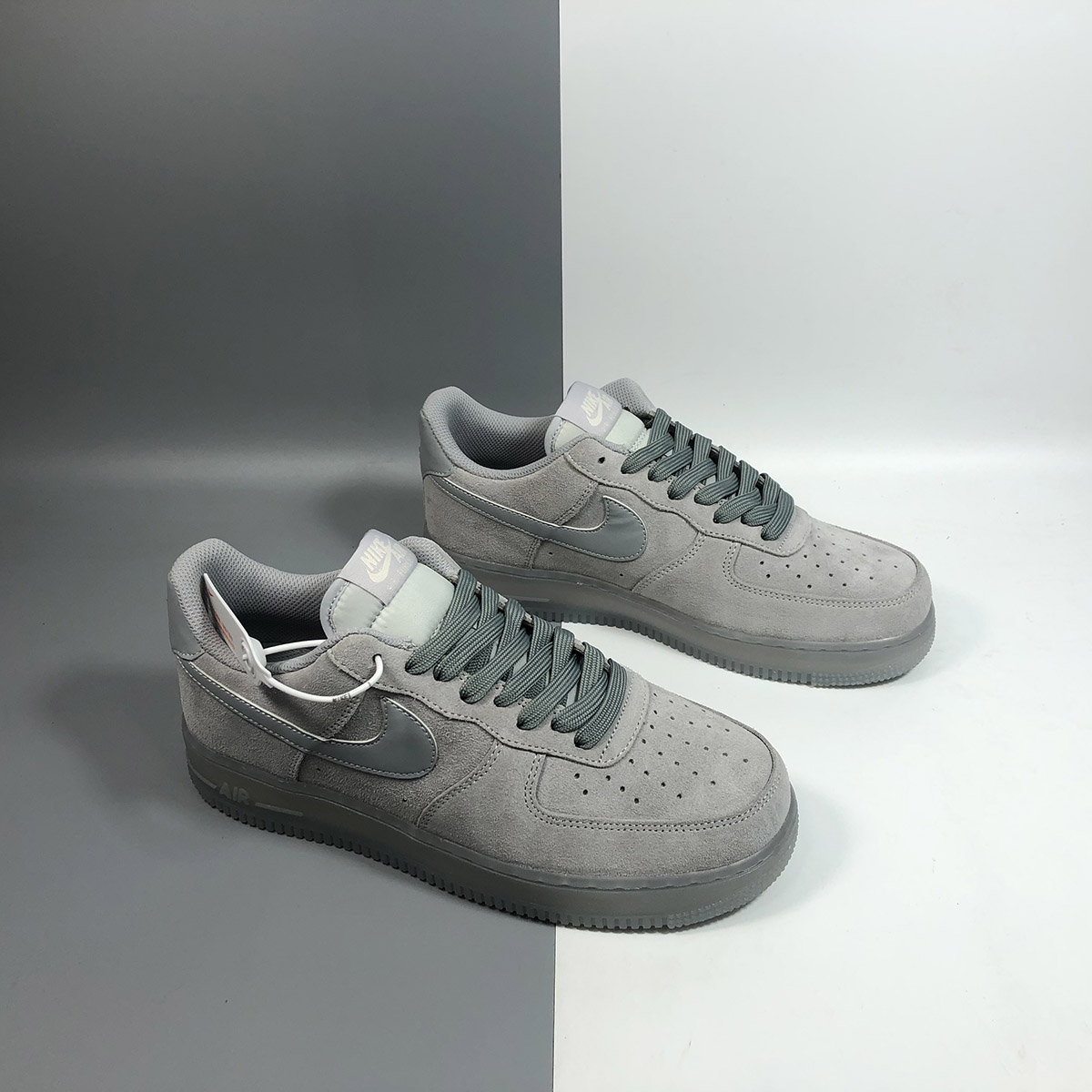 Nike Air Force 1 Low Grey Suede For Sale – The Sole Line