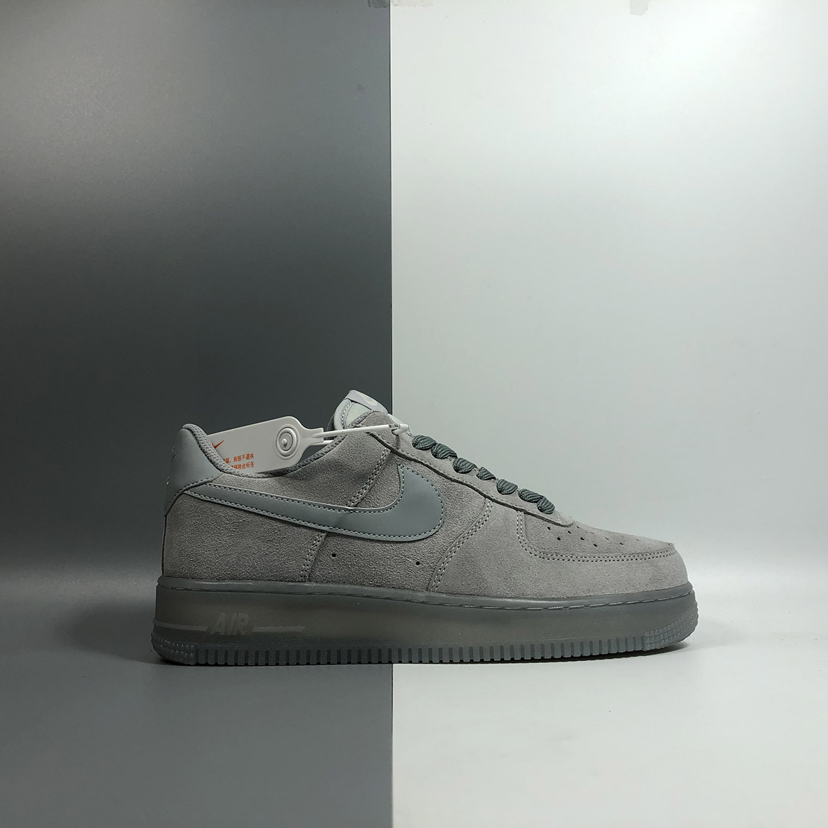 Nike Air Force 1 Low Grey Suede For 