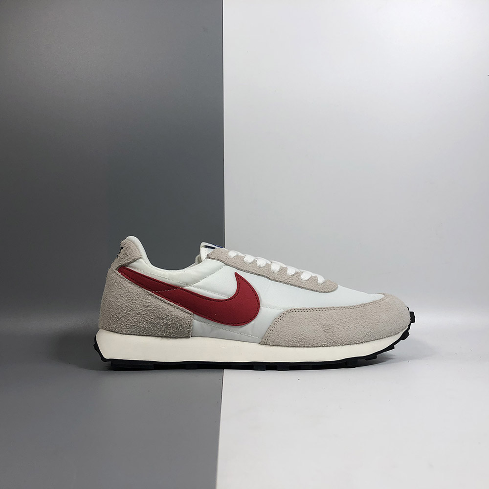 nike daybreak sp white university red