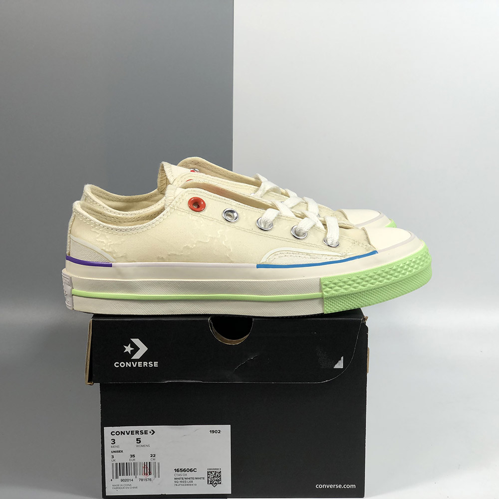 Pigalle x Converse Chuck 70 Ox White/Barely Volt For Sale – The Sole Line