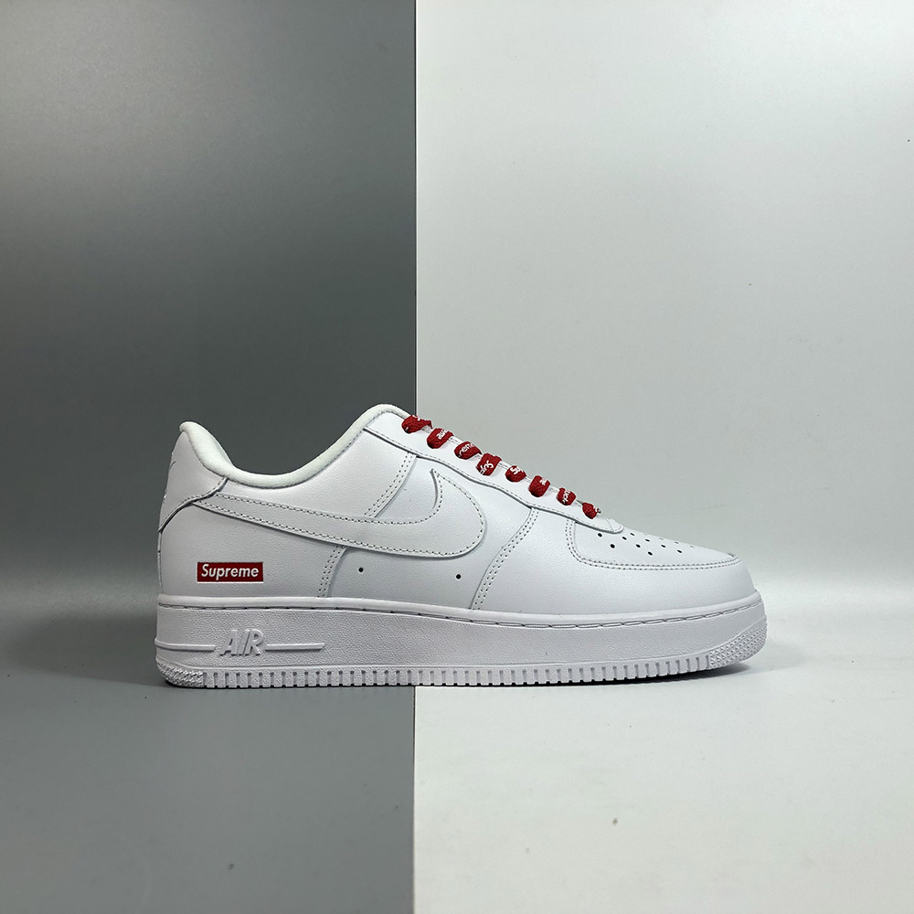 Supreme x Nike Air Force 1 Low White For Sale – The Sole Line