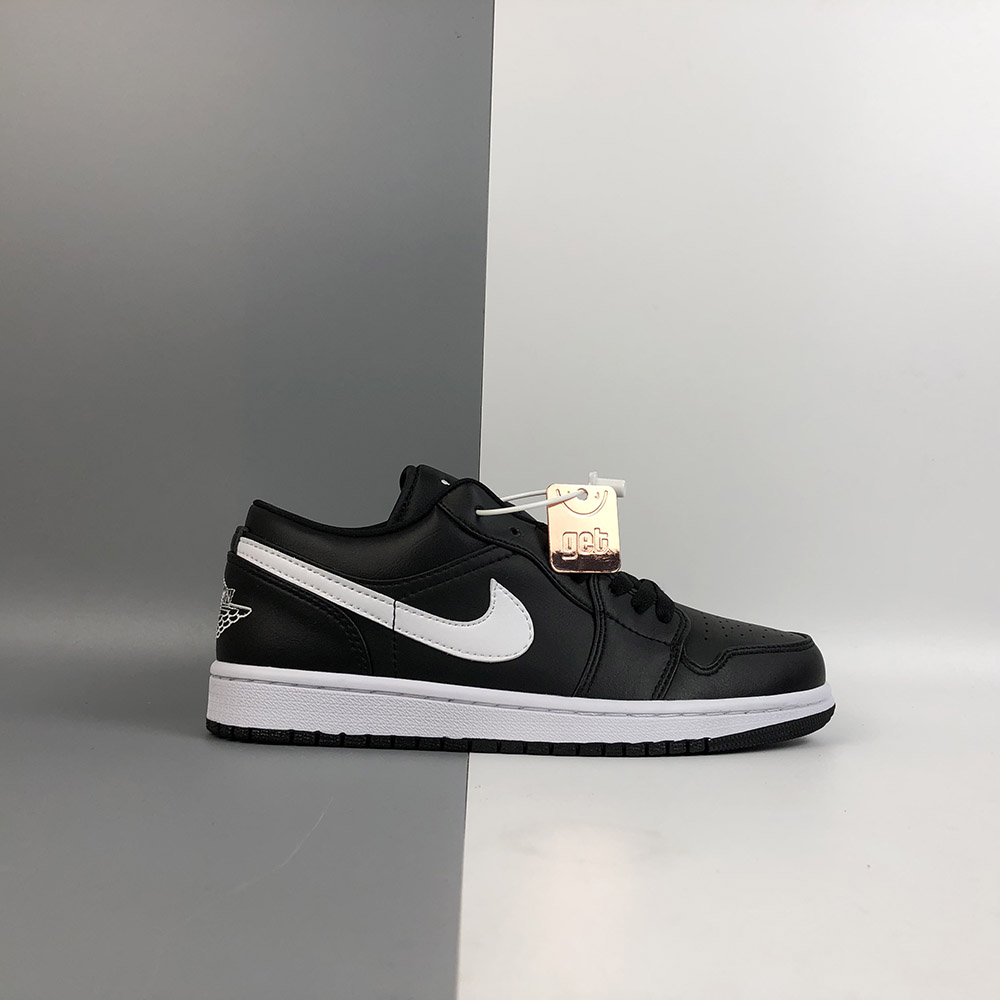 air jordan 1 low black white