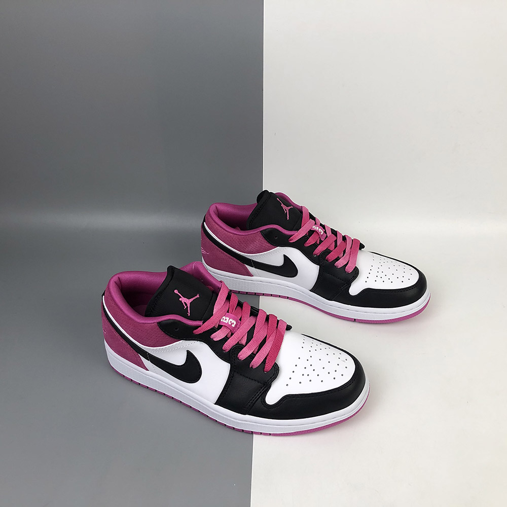 Air-Jordan-1-Low-Black-White-Magenta-4