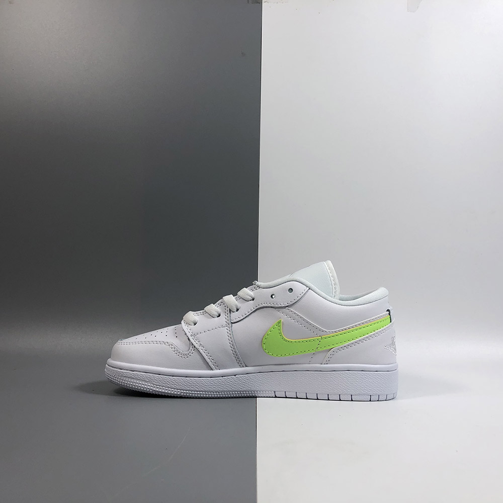 air jordan 1 low white multicolor light aqua