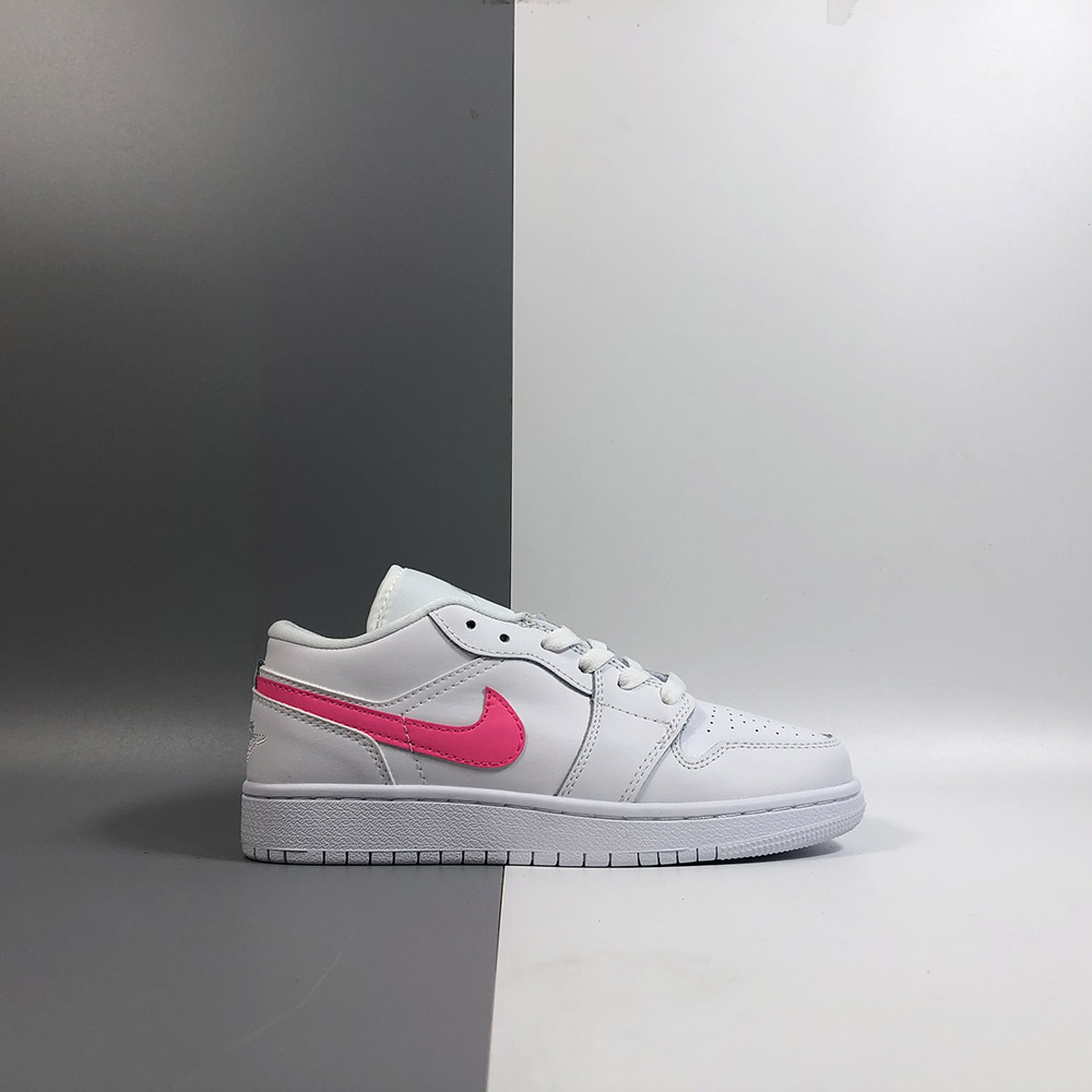 Air Jordan 1 Low GS White/Multi-Color 