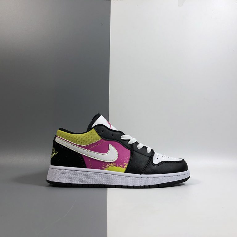 paint splatter jordan 1 low