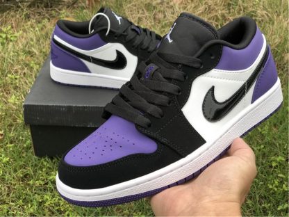 Air Jordan 1 Low White Black Court Purple For Sale Fitforhealth Air Jordan 1 Low White Black Court Purple For Sale Fitforhealth