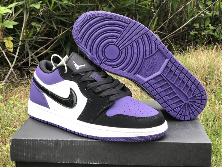 Air Jordan 1 Low White/Black-Court Purple For Sale – Fitforhealth