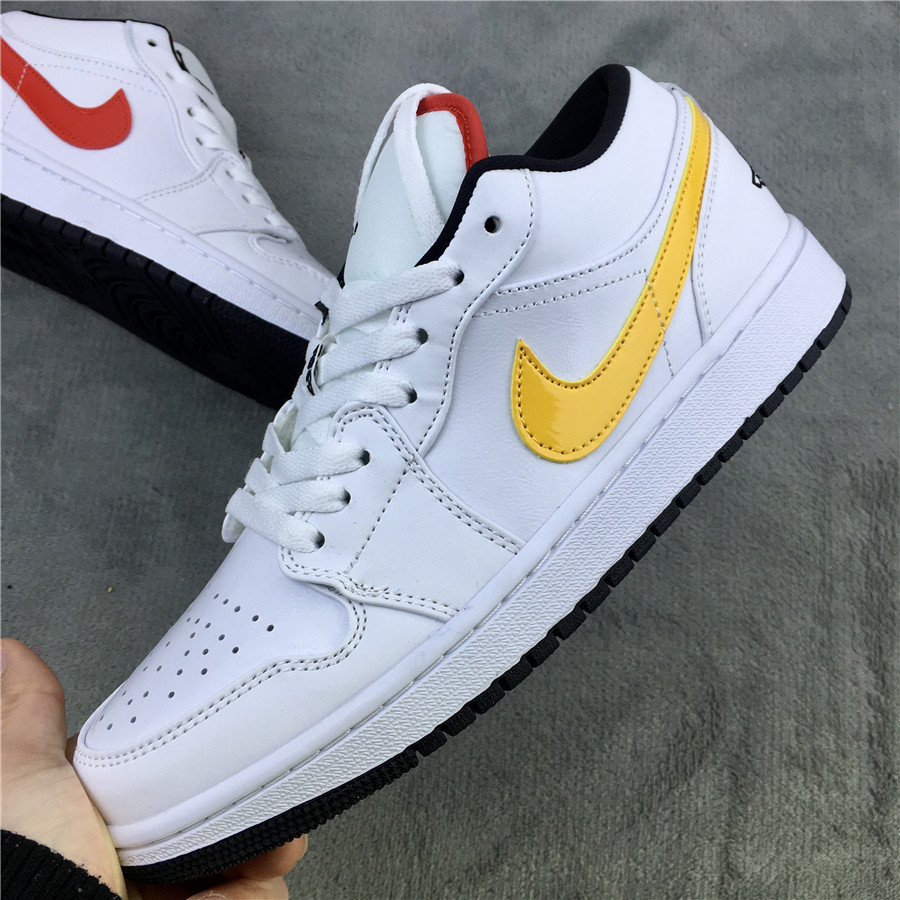 air jordan 1 different color swoosh