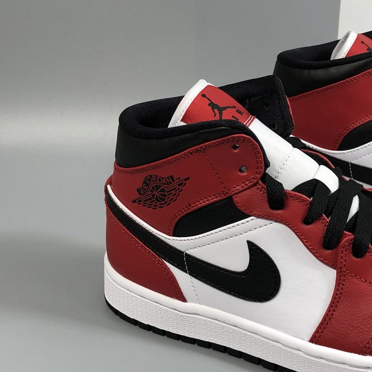 Air Jordan 1 Mid “Chicago Black Toe” For Sale – The Sole Line